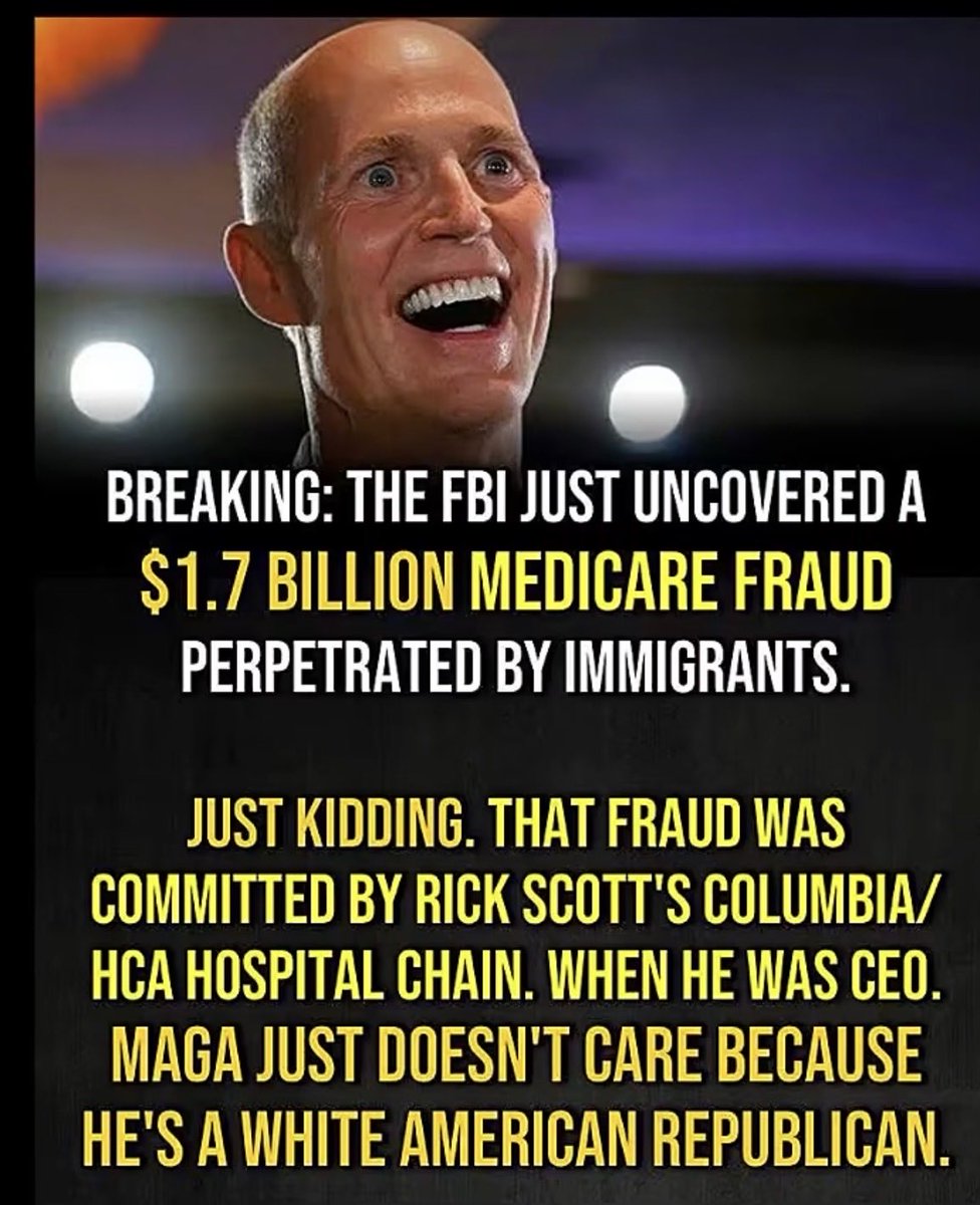 <a href="/SenRickScott/">Rick Scott</a> How come Swalwell had to resign, but you didn't.