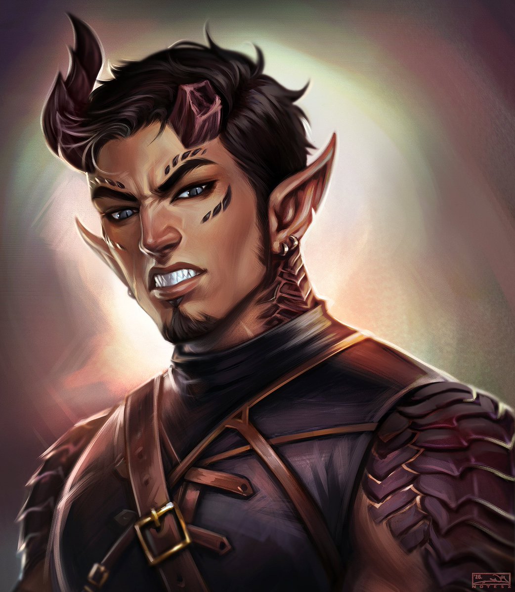 NoteszB's tweet image. = w= ~ 🐉✧˚
.....................        
Thank you! ~ ♡        
 —————         
#commission #portrait #wow