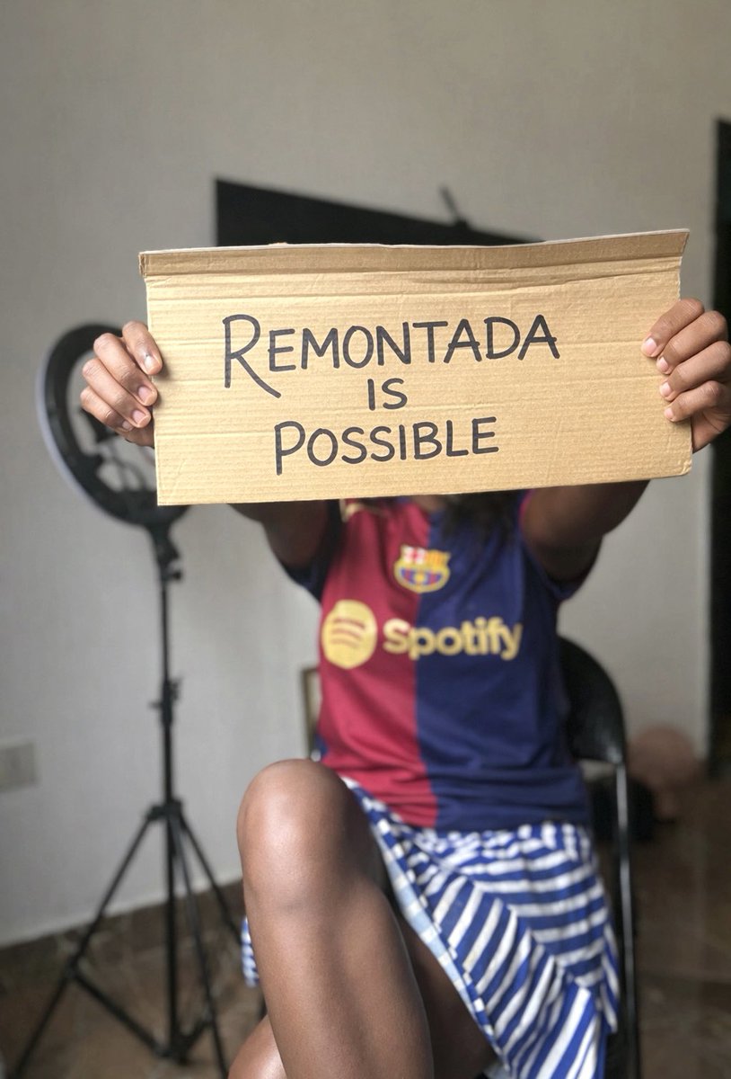 REMONTADA IS POSSIBLE 💙❤️