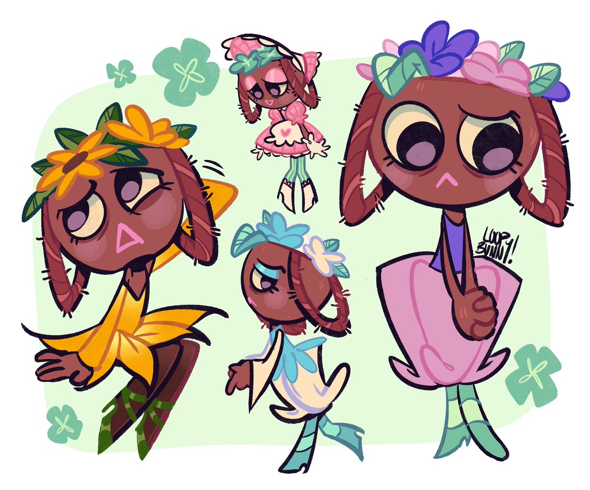 loopbunnysart's tweet photo. Some girly pops ya’ll wanted to see ✨

#dandysworldfanarts #dandysworld #Dandysworldtwt #dandysworldart #dandysworldshelly #dandysworldbassie #Bassie #Shelly https://t.co/Dw6tbPwjJH