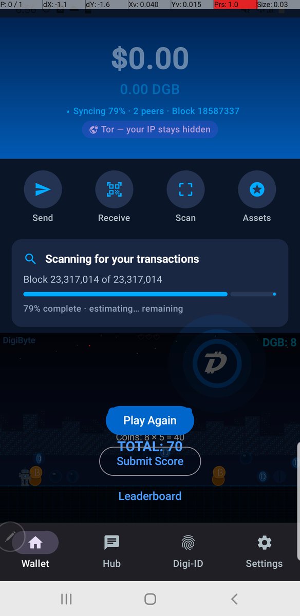 $DGB Fam.  

We cookin now.   Working through restore pathways and sanity checking transaction history.

I broke some stuff by not beginning with the END.  It's a learning process, but if there's one thing I'm good at.