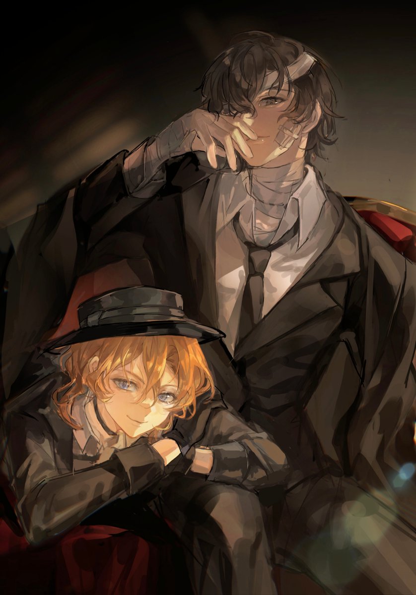 🎨 @新式终端浮叶型66
📚 摸一张港黑时期旧照 ​​​
#太中 #DaChuu #skk #soukoku