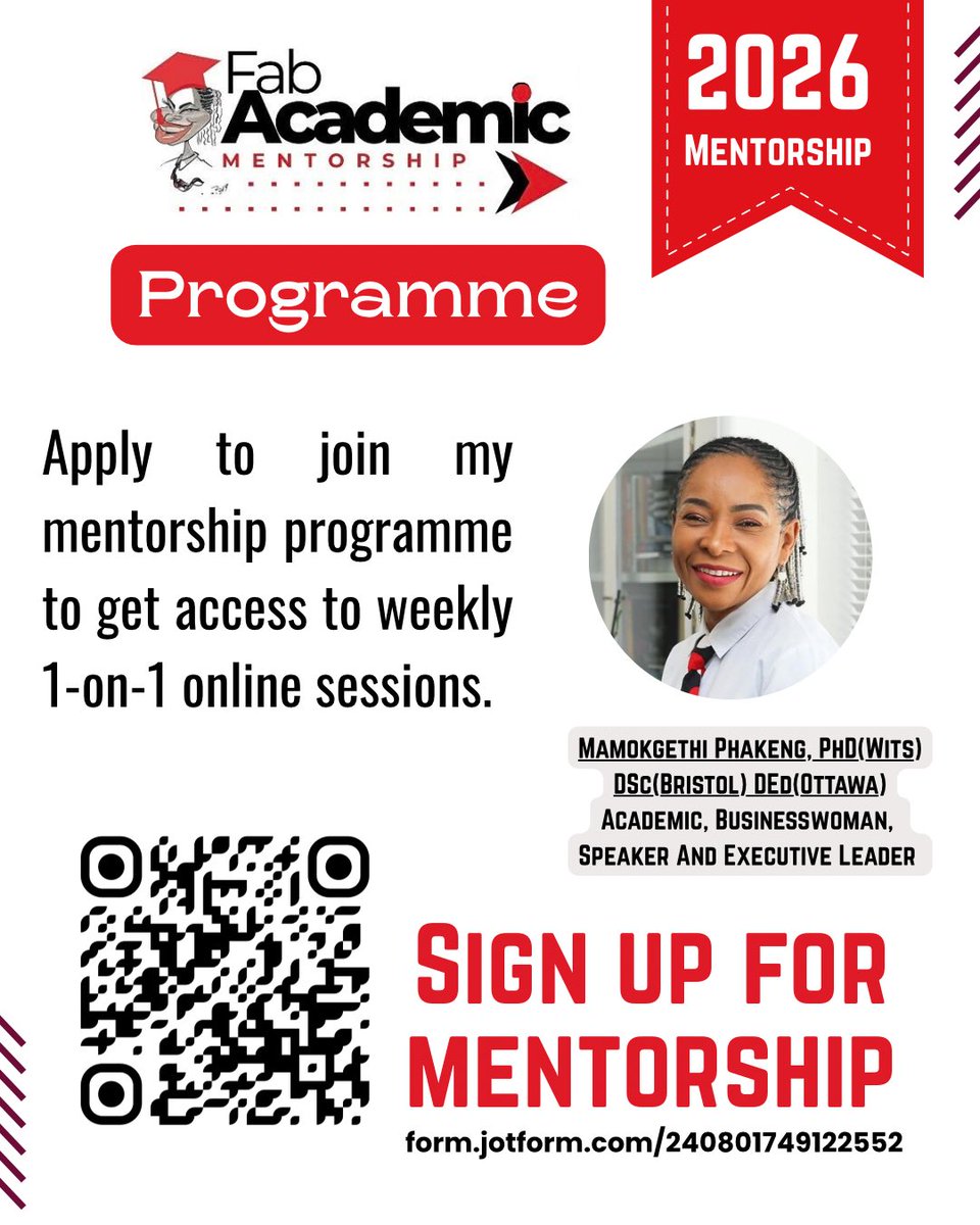 Kgethi Phakeng, PhD(Wits); Hon DSc (UBristol) tweet media