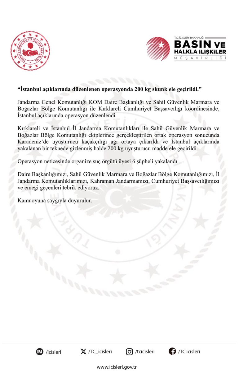 T.C. İçişleri Bakanlığı tweet media