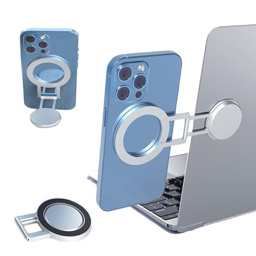 DitCompany's tweet image. Azonee Magnetic Phone Holder for Laptop Designed for iPhone 15/14/ 13/12 for MagSafe, Adjustable Portable Foldable Computer Monitor Side Mount Expansion Bracket for Home Office, Silver
#magnetic #phone #holder #accessories #adjustable #portable #foldable