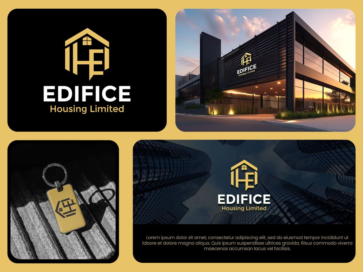 nammigrph98084's tweet image. 📷Logo Name: Edifice Housing Limited
#LogoContest656 #logo #logocontest #logodesign #logodesigner #PiximLab