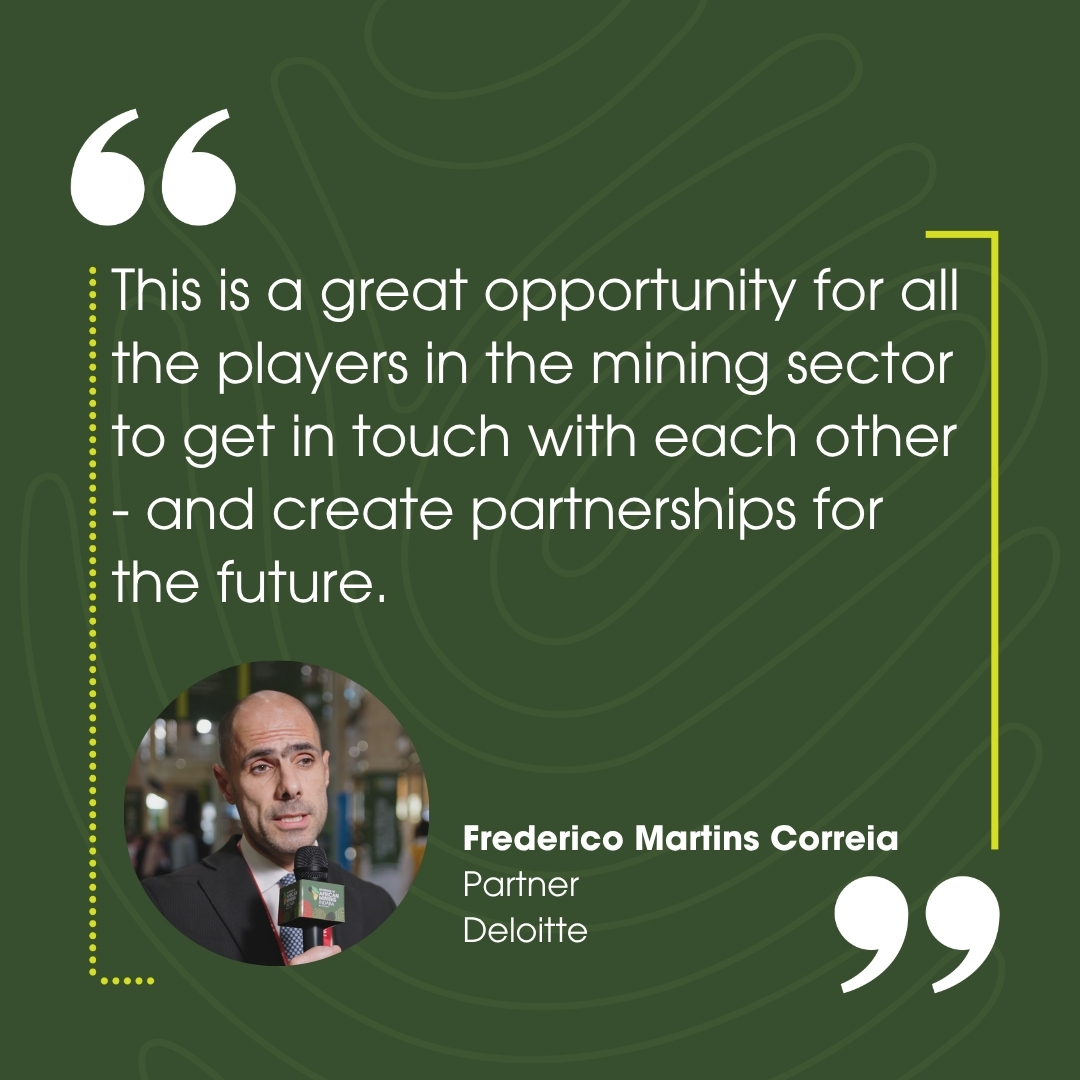 MiningIndaba's tweet image. From high-level discussions to new deals and strengthened partnerships, #MI26 drove conversations shaping the future of mining. Attendees left with fresh insights, stronger networks, and real momentum.

Hear what Frederico from Deloitte has to say 👉 eu1.hubs.ly/H0ttLvV0