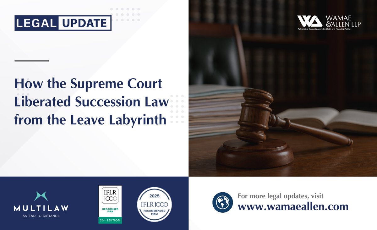 Wamae & Allen LLP tweet media