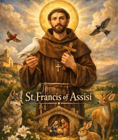 SkyVirginSon's tweet photo. 🧵 THREAD: Saint Francis of Assisi: 

The Man Who Made the Church Uncomfortable

1/

Francis of Assisi was born in 1181 to a wealthy merchant father.

He had everything; money, parties, war glory, admiration.

Then one night, God whispered.

And Francis never looked back.

🧵 A thread every Christian needs to read 👇