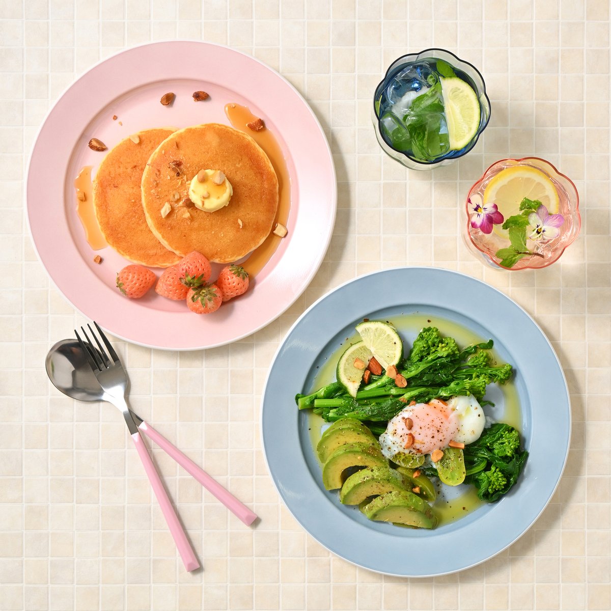 Francfranc_web's tweet photo. “可愛くこっそりダイエット”をテーマにした
「美活」食器シリーズを4月17日展開🥗

テーブルを可愛く彩りながら自然と食事量を意識しやすくなることを目指しました💫「美活」シリーズを通して、美容や健康に心地よく向き合うライフスタイルを提案します👸🪄

https://t.co/R9OABVdGyO https://t.co/AND8IHchu5