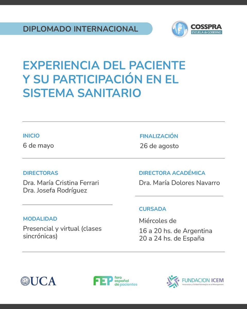 COSSPRA tweet media