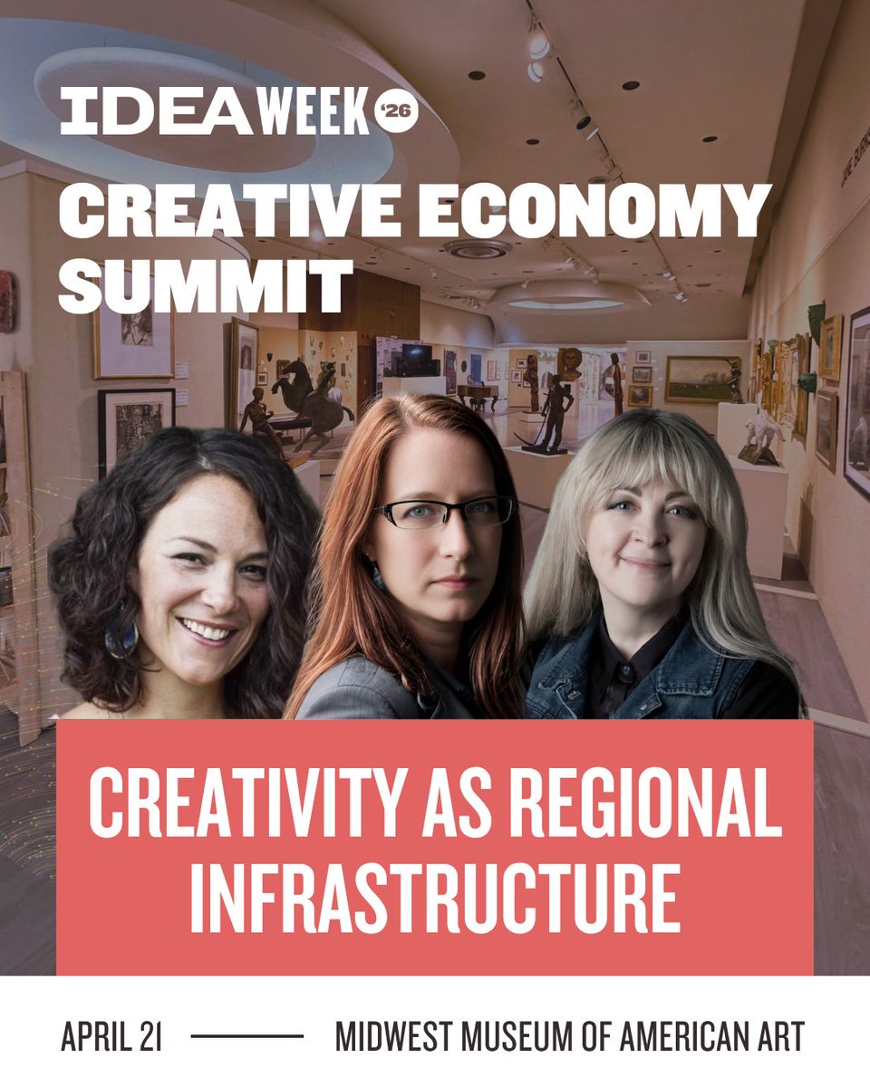 ideaweeksbe's tweet photo. Creativity helps build stronger communities and local economies.

Join us for a conversation on how creativity shapes communities, fuels local economies, and builds places people want to live and work.

Register today: https://t.co/tjs2kaRWrg https://t.co/1WfOdNxLog