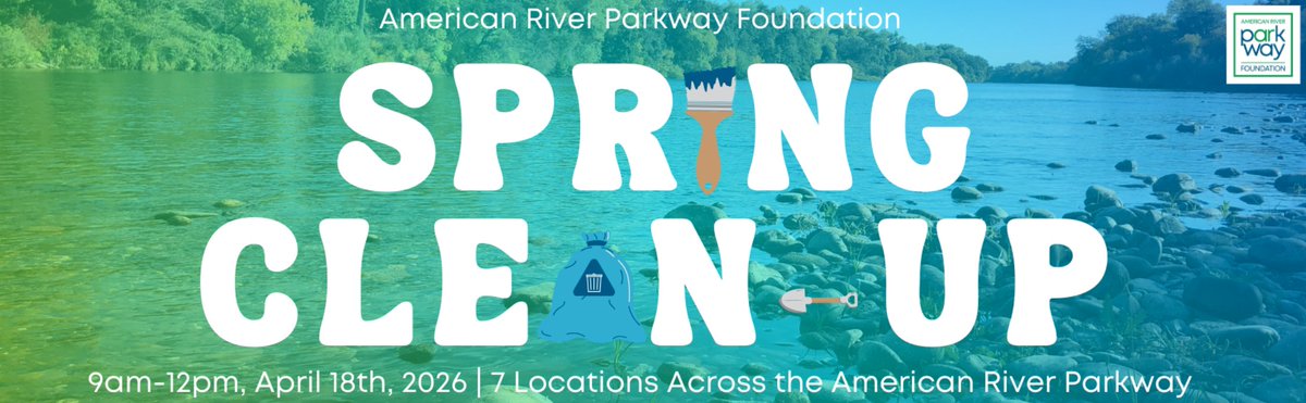 Make a visible impact right here at home this Earth Month 🌎 Join the <a href="/arpfsac/">ARPF</a> on April 18 for a community-wide Spring Clean-Up.

Register here: arpf.org/events/springc… #WeLoveOurRiver #CAWater