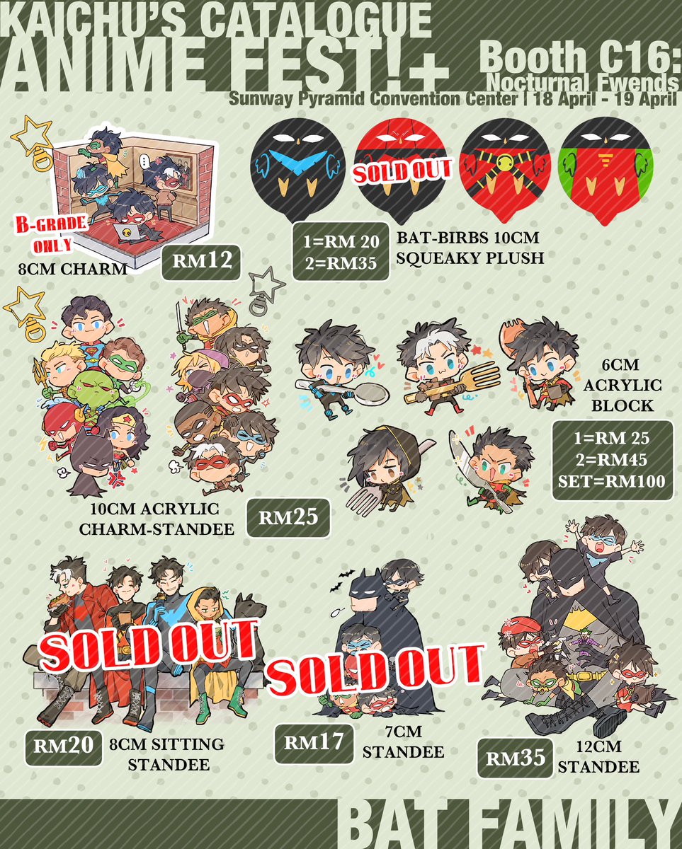 chonky_froggy's tweet image. I’ll be at Animefest this weeked at Sunway Pyramid x3
Excited to yap about RE9 and AEON lol plz go easy on me
Pre order link [Malaysians only]: forms.gle/RsfuYctGA8wz4J…