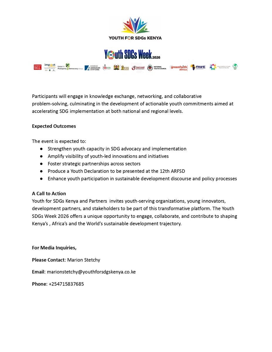 Youth4SDGs tweet media