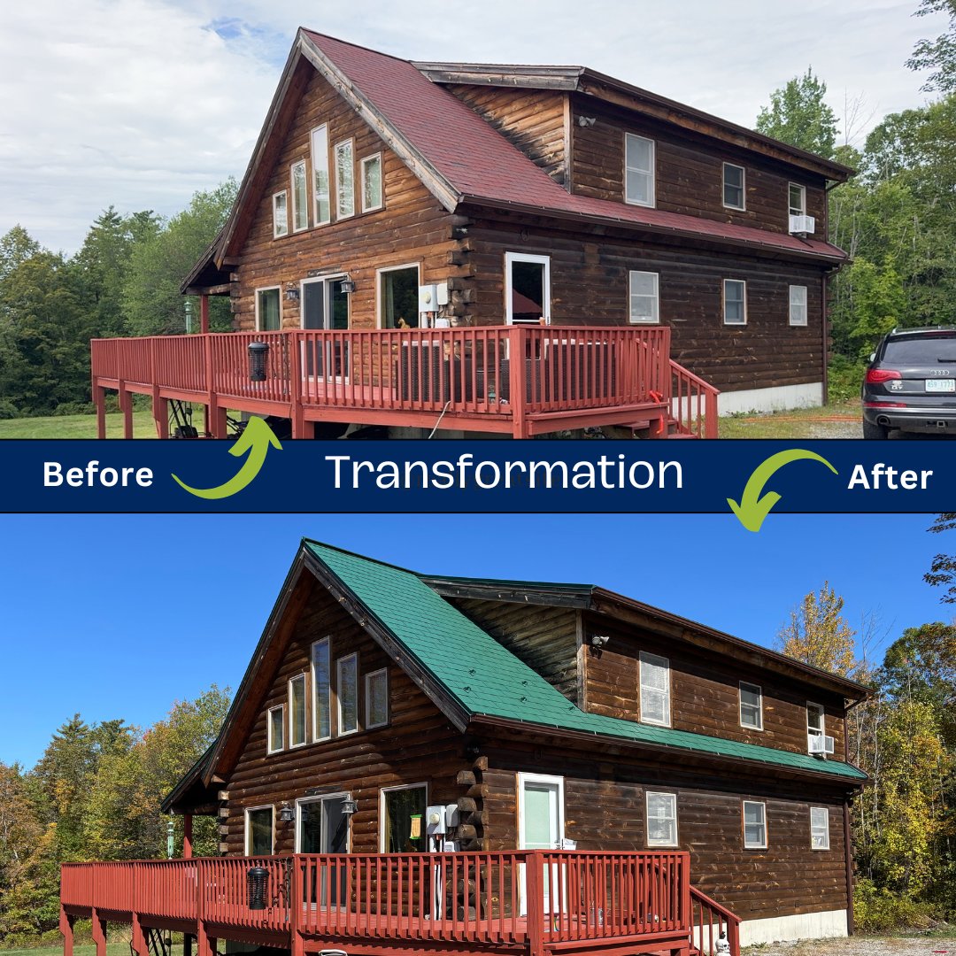 ecmetalroofing's tweet image. Transformation Tuesday! This home in Deering, NH was transformed using our Classic Green Embossed Aluminum Shingle!

Call us at 1-844-611-ECMR to schedule your home's transformation!

View more transformations at: eastcoastmetalroofing.com/transformations

#transformationtuesday
