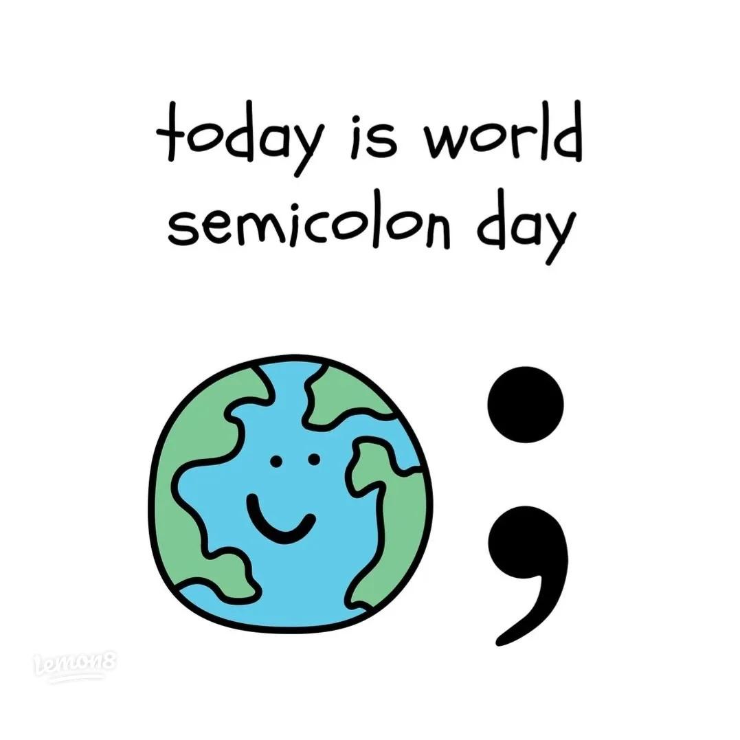 Today is World Semicolon Day.

A semicolon means the sentence could’ve ended… but didn’t.

During Stress Awareness Month, that matters.
Sometimes continuing isn’t pushing harder — it’s simply not giving up 🤍

#MentalHealth #PeopleFirst #WorkplaceCulture