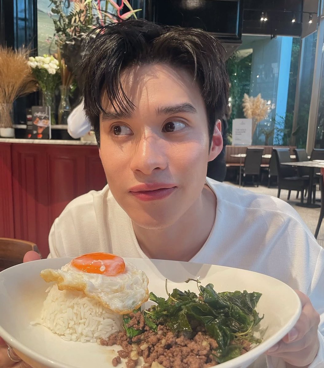 terukun_TH's tweet image. ガパオと🐰✨

#peakpeemapol #พีคภีมพล