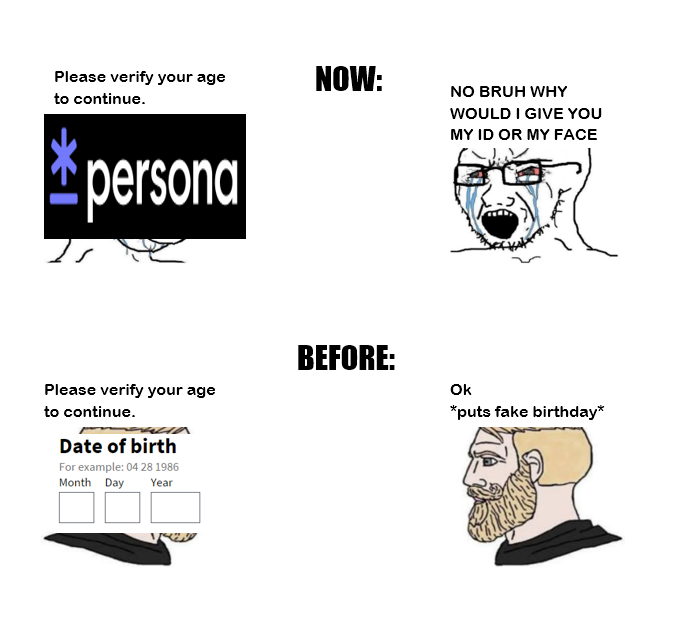 GuestyIz's tweet photo. How we verified our age before https://t.co/vNDopZv3qk