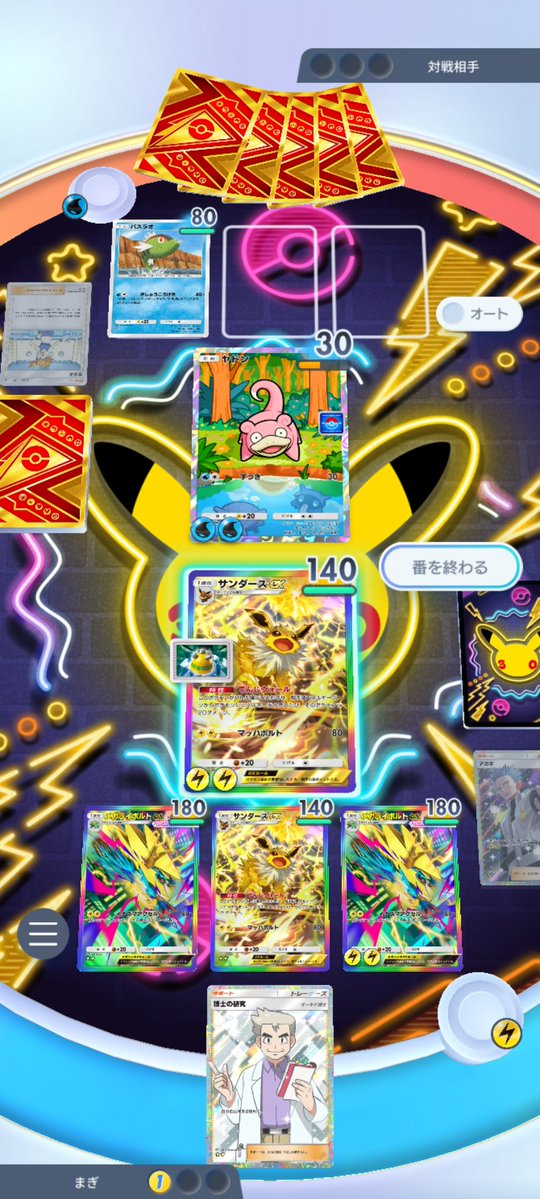 サンダースライボルトきもち～～