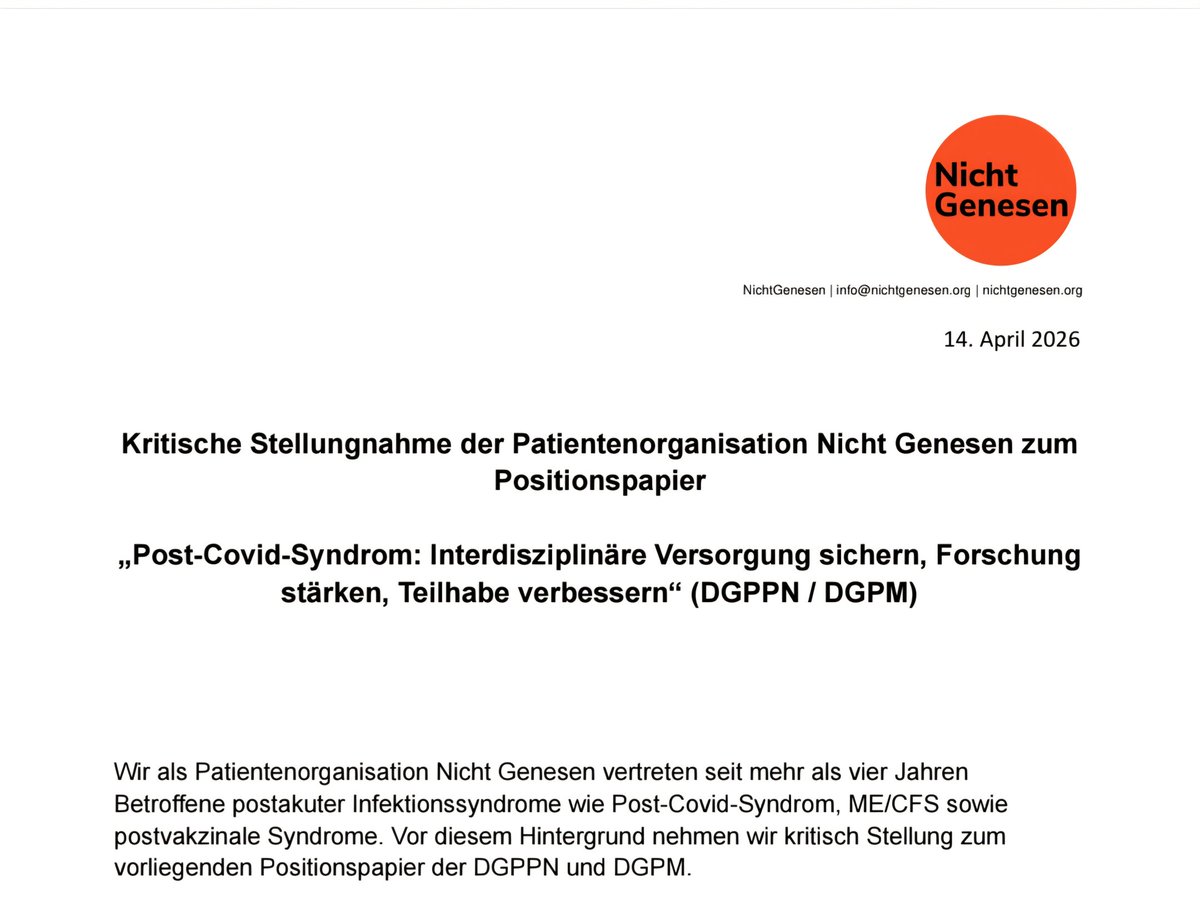 NichtGenesen tweet media