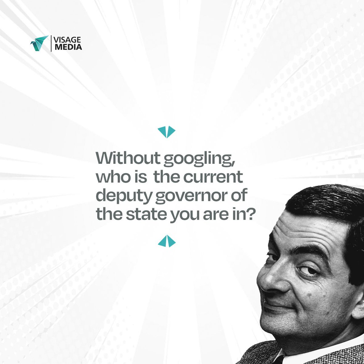 VisageMediaNG_'s tweet photo. How current are you on current affairs? Let’s see who’s the current affairs whiz!

The winner gets major bragging rights.

#TuesdayTrivia #CurrentAffairs #MediaAgency #DigitalAdvertising #VisageMedia https://t.co/N0PZG5bDQ2