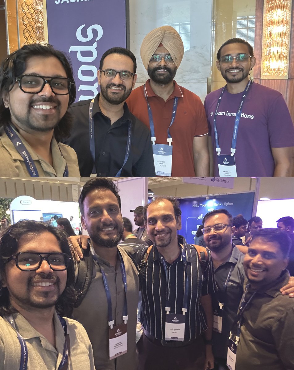 awsmin's tweet photo. The best part of WordCamp Asia Mumbai?
The people.

#WordCampAsia #WordPress #WCAsia https://t.co/qQMuyTNXJ7