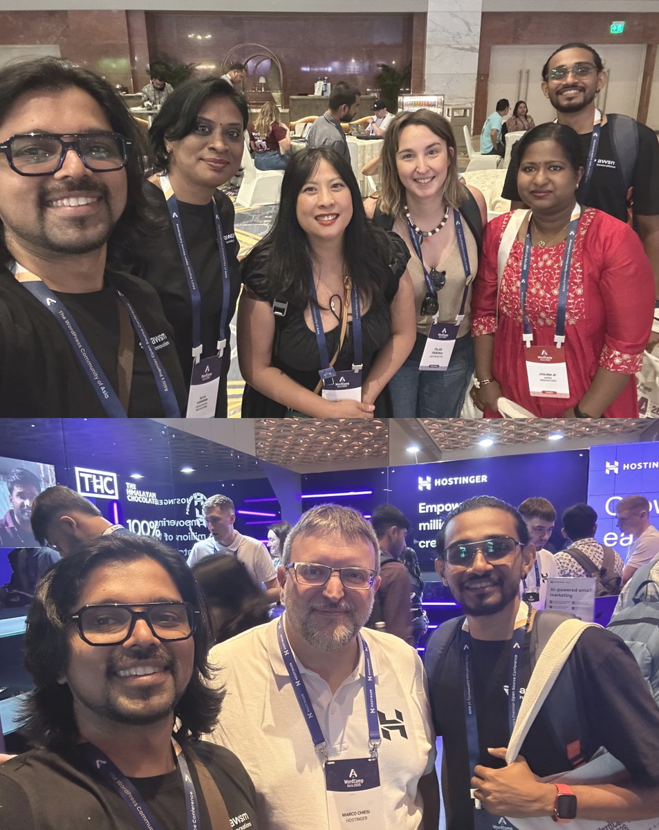 awsmin's tweet photo. The best part of WordCamp Asia Mumbai?
The people.

#WordCampAsia #WordPress #WCAsia https://t.co/qQMuyTNXJ7