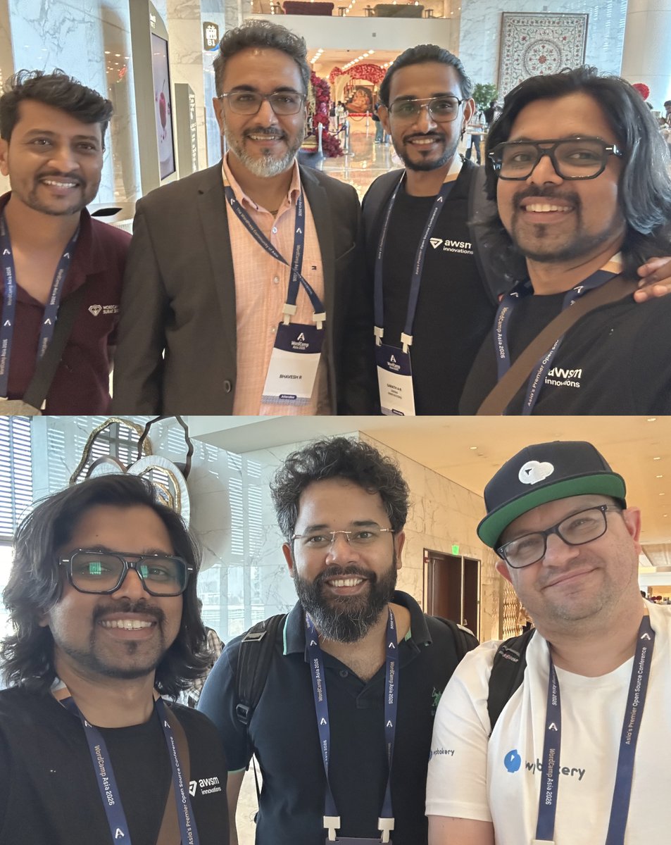 awsmin's tweet photo. The best part of WordCamp Asia Mumbai?
The people.

#WordCampAsia #WordPress #WCAsia https://t.co/qQMuyTNXJ7