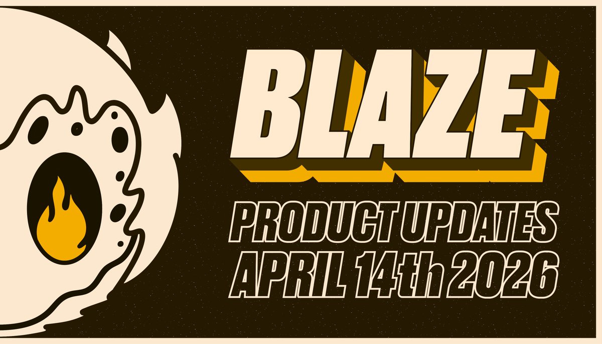 Backstage on Blaze tweet media