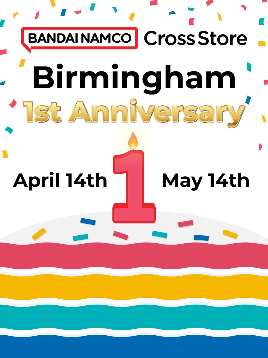 Bandai Namco Cross Store UK tweet media