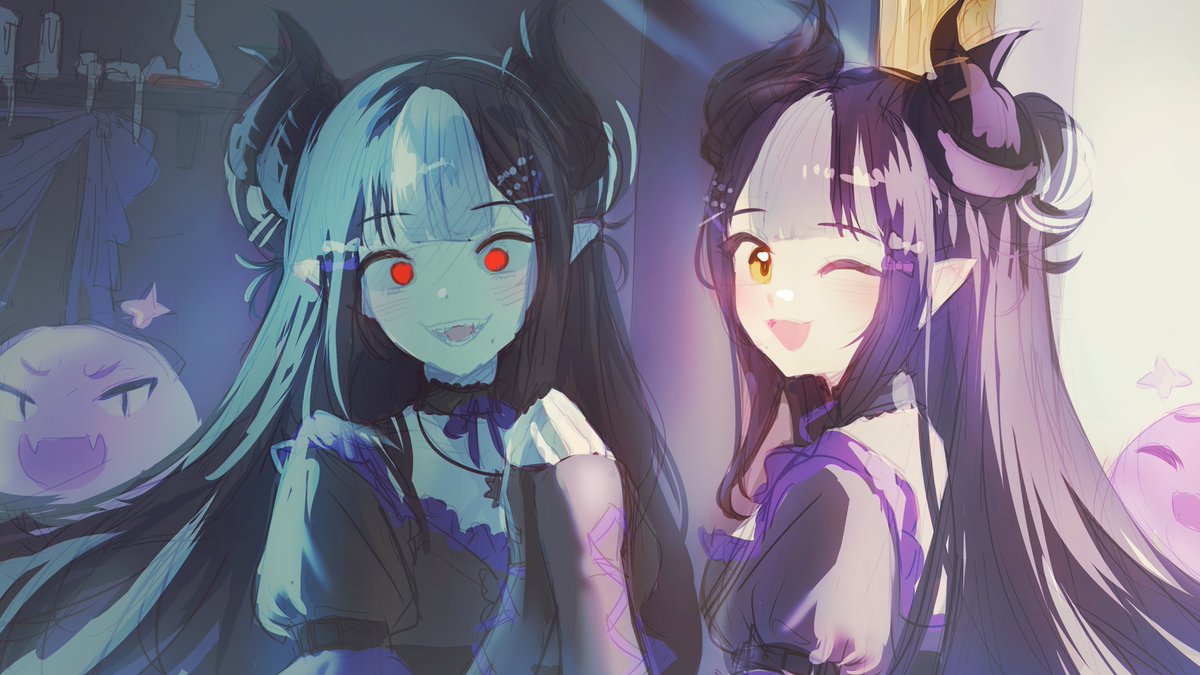 Remonii3's tweet photo. sketch vs final #illustration https://t.co/nmvzcBLEWE