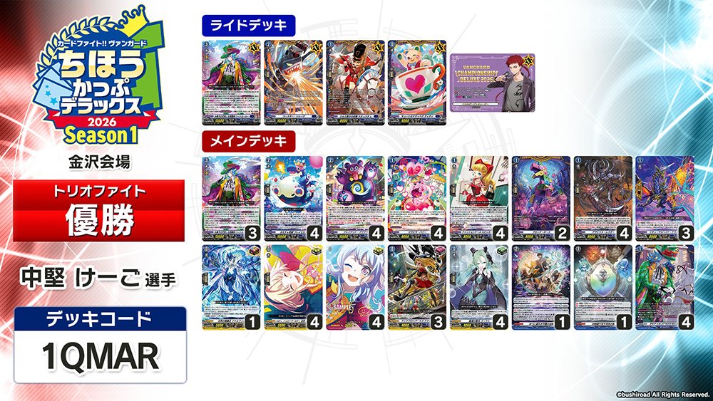 週ヴァン】 🗾ちほうかっぷ #デラックス 2026 Season1🗾 📝金沢会場