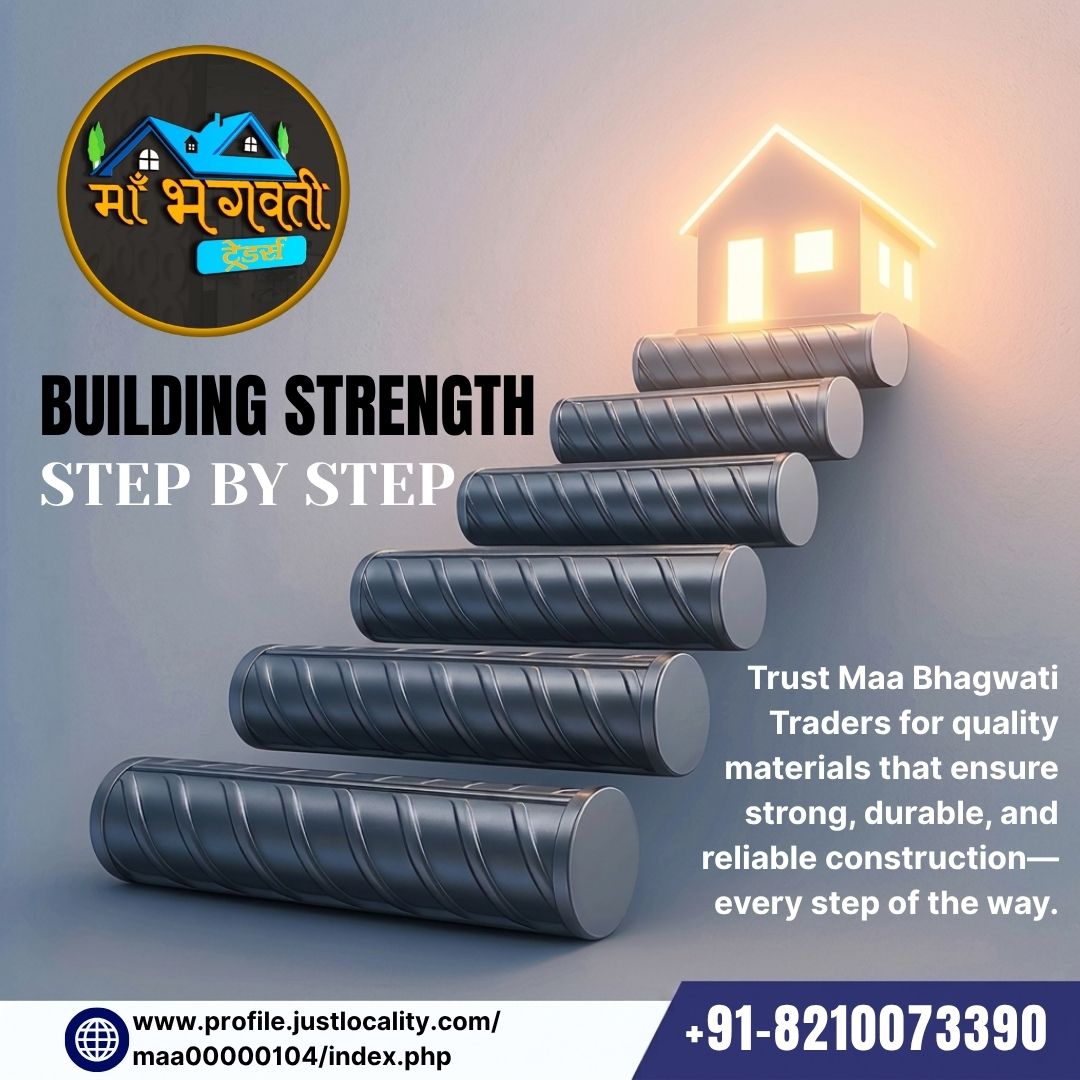 MaaBhagwatiTrd's tweet image. BUILDING STRENGTH, STEP BY STEP 💪

Trust Maa Bhagwati Traders for quality materials that ensure strong, durable, and reliable construction—every step of the way.
📞 +91-8210073390
🌐 profile.justlocality.com/maa00000104/in…
#MaaBhagwatiTraders #BuildingStrength #StepByStep #ConstructionSupplies