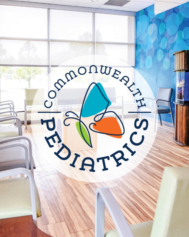 VaCreativeGroup's tweet photo. A fresh, customized brand identity for caring providers who bring big smiles to little faces. 🦋 Bright colors, playful design, unique style — all implemented to welcome parents and children alike to a safe, fun space where their healthcare is made a top priority. 💚 https://t.co/69EETvL0vk