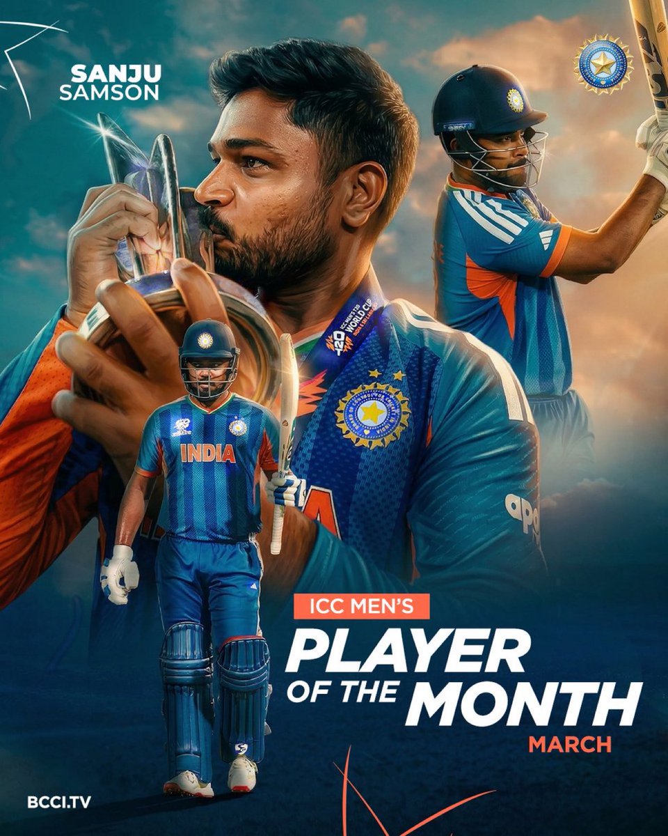 harty_sa's tweet image. 🚨BCCI POSTER FOR SANJU SAMSON 
The Star of Indian T20 cricket 🇮🇳

#icc #SanjuSamson #T20