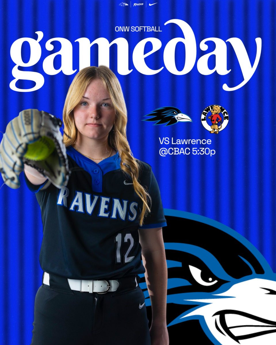 onwathletics's tweet photo. GAME DAY VS LAWRENCE!! LETS GO GIRLS!

@onwsoftball @ravemmediateam @rylee.rushton https://t.co/WzcYZT1QmU