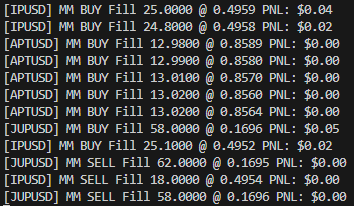 Diggo709's tweet photo. GM fam, beeen trying a new way of trading on @01Exchange , even (or better to say especially) the lowest OI pairs that are a pain to trade normally. All the credits go to @tommi34599739 that created this crazy effective bot that automate the process! Easy volume and profit imo🔥 https://t.co/Z7NIGL1mTJ