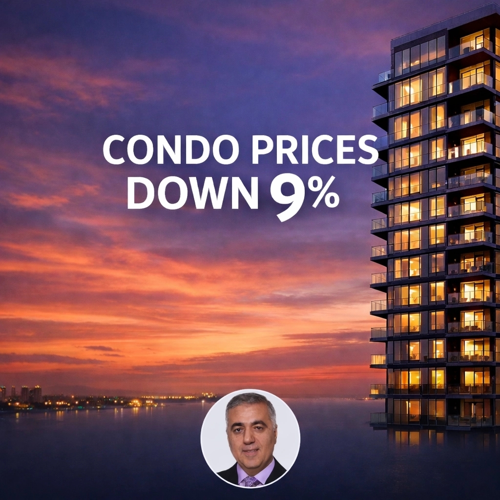 MAhangar's tweet image. Condo prices are down 9% YoY! 📉 Now is the prime entry point for savvy investors before the rebound. With 20+ years of experience, I’ll help you find the right strategic move.

Call Masoud: 416-409-9369
RealtyPlus8.com

#RealEstate #Investing #Condos #Toronto
