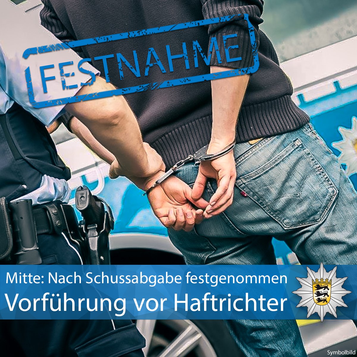 PP_Stuttgart's tweet image. #Mitte Kollegen haben in der Nacht zum Dienstag gegen 1 Uhr in einem Etablissement am Bebenhäuser Hof einen 21-jährigen Mann festgenommen, der mit einer Schusswaffe einen Schuss in Richtung des Sicherheitsdienstes abgab. Zur PM ▶️ sohub.io/6weh Eure #Polizei #Stuttgart