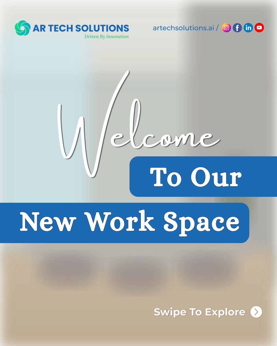 artechsolutions's tweet image. We officially stepped into our new workspace on April 9th 🚀
Bigger space. Bigger vision. 

#ARTechSolutions #DrivenByInnovation #NewOffice #GrowthJourney #NewBeginnings #Newworkspce