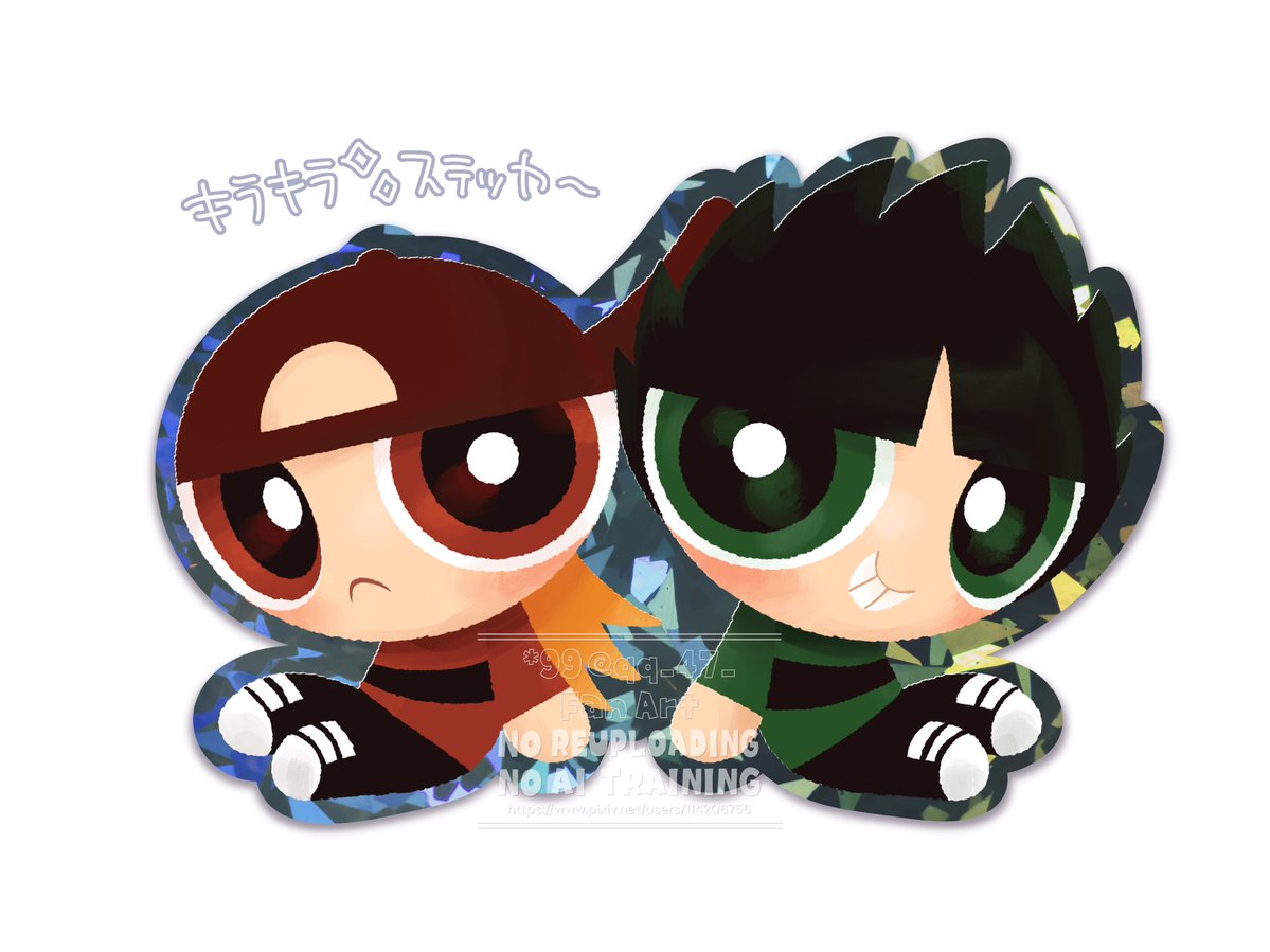 キラキラステッカー
✨✨
ブッチ大好き