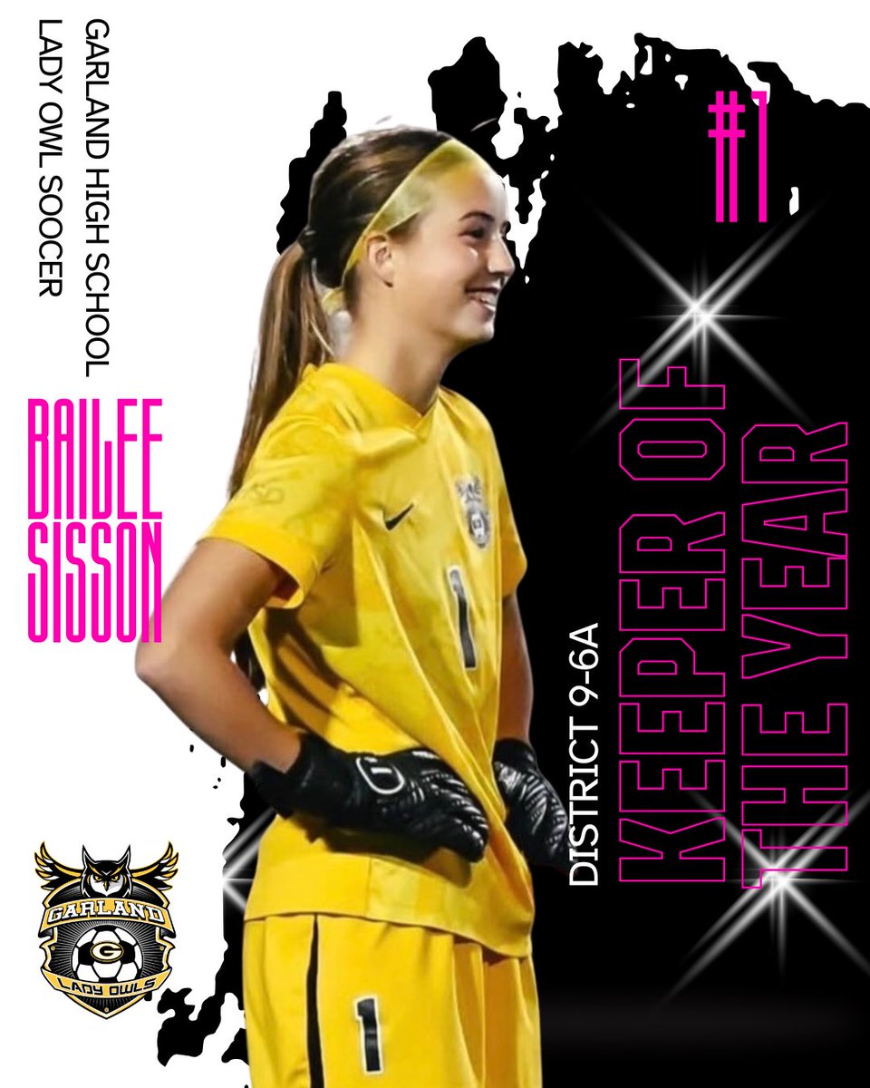 GTownOwlSoccer's tweet image. Congratulations to @BaileeSisson1 3x Keeper of the Year. A well deserved #leaveyourlegacy