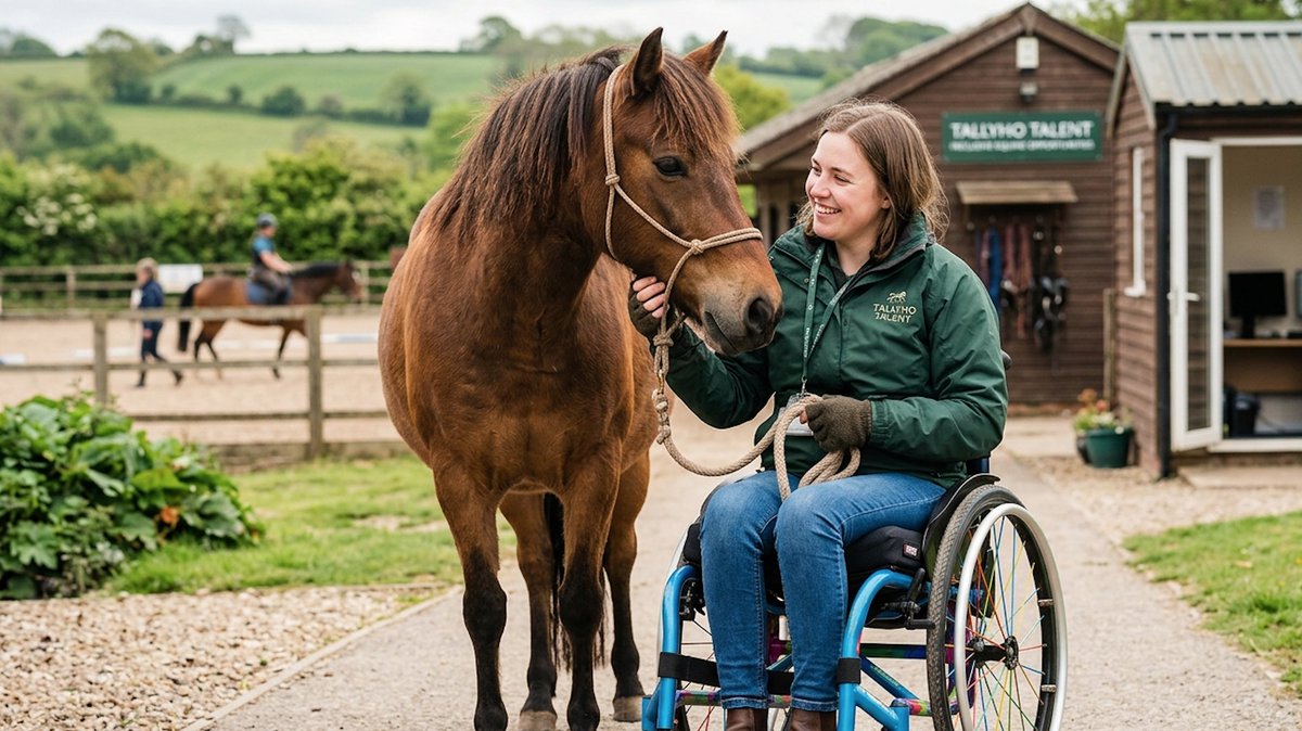 TallyHOTalent's tweet photo. Not all jobs with horses are the same.

For many, the dream of a career with horses starts with a childhood spent in the saddle or a lifelong bond with a pony. But for those in the disabled community, whether navigating visible or invisible disabilities, that dream can sometimes feel out of reach.

https://t.co/PDa6b1JlJ7

#equine #equinejobs