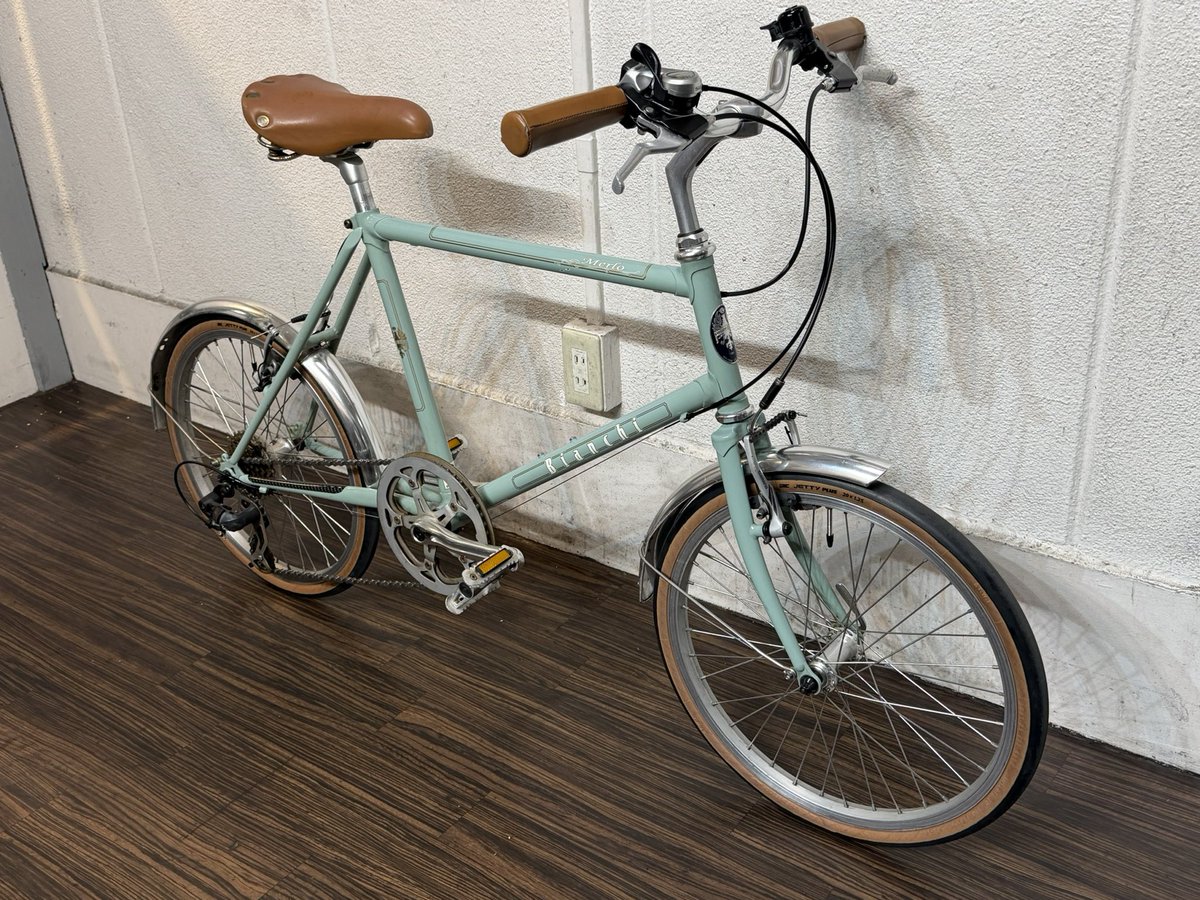 bianchi(ビアンキ)merlo(メルロー)ミニベロ 中古で数千円の価格で購入 