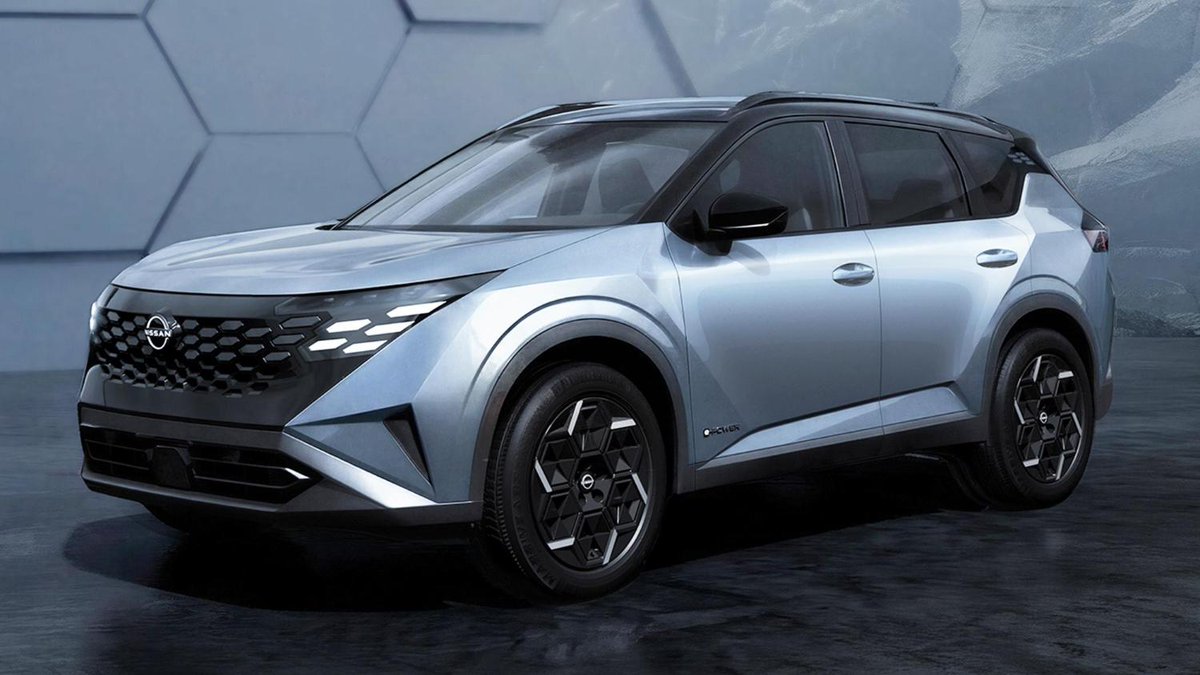 Carscoop's tweet image. Nissan’s New Rogue Wants To Take The RAV4’s Hybrid Crown #car #auto #cars carscoops.com/2026/04/nissan…