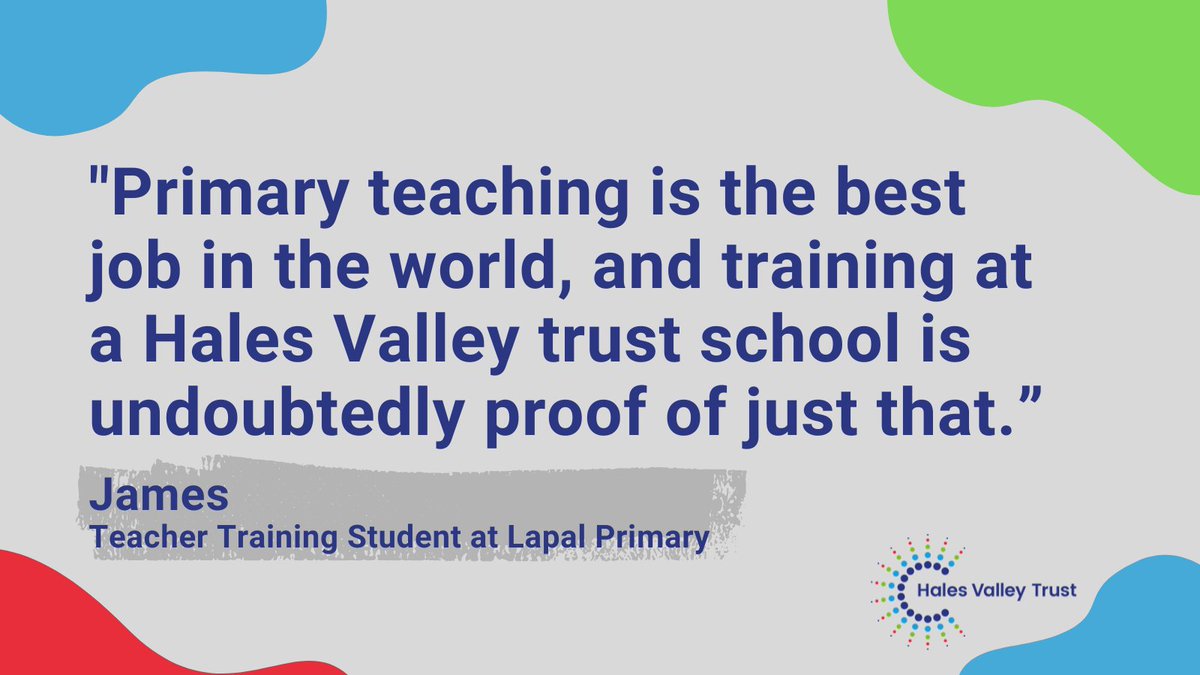 TrustHales's tweet image. 🌟 Proud of our teacher training students at the Hales Valley Teaching Hub!

Join one of our 7 primary schools and start your journey to becoming a teacher 🍎
Apply today 👉 bit.ly/4uLmlnr

#TeacherTraining #GetIntoTeaching #PrimaryTeaching