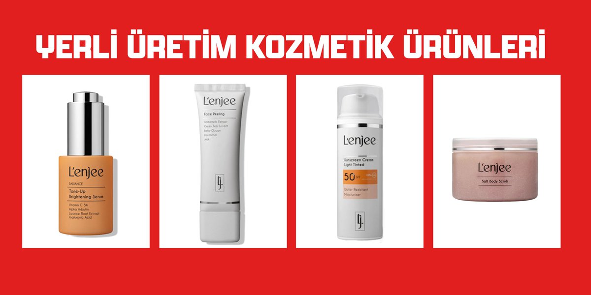 millimarketcom's tweet photo. Yerli üretimin gücünü Lenjee Kozmetik ile birleştirdik. Ürünleri incelemek için https://t.co/SKq9Otoco5 https://t.co/AHiIgfKetG