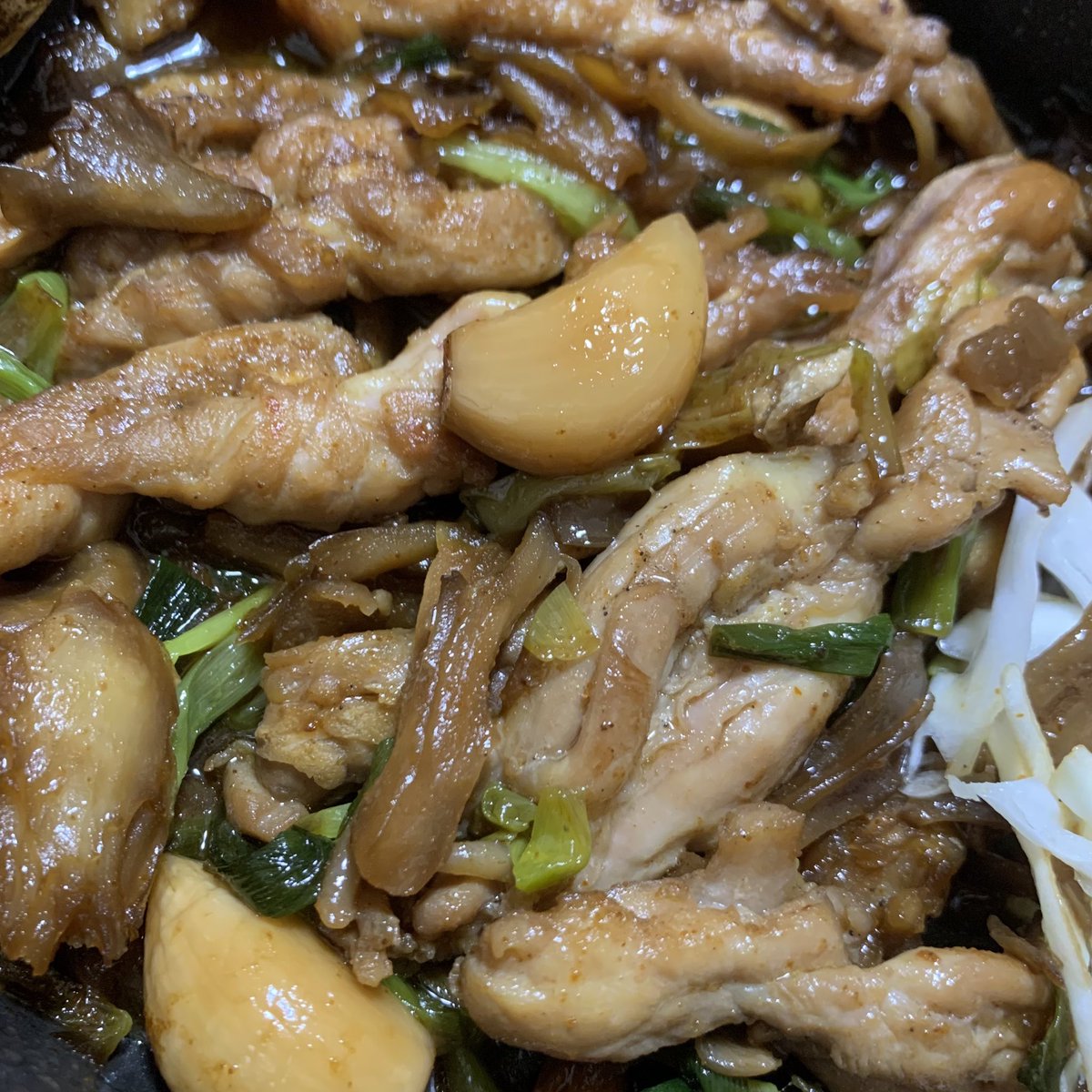 おぉ〜自家製の梅味噌に漬けておいたニンニク、味わいが深い！美味！これはまた漬けるしかないやーつ！