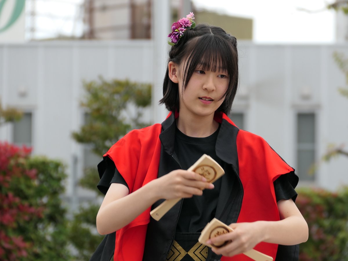 black_yosakoi's tweet image. 道三まつり協賛イベント【MAHA-G　DANCE MUSIC】

【ちゃわん娘】③

#道三まつり
#よさこい
#MAHA-G
#ちゃわん娘